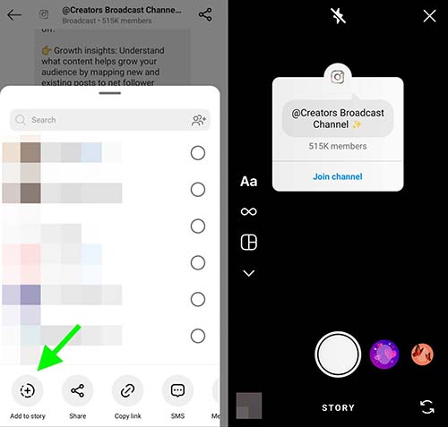 broadcast channel instagram چیست