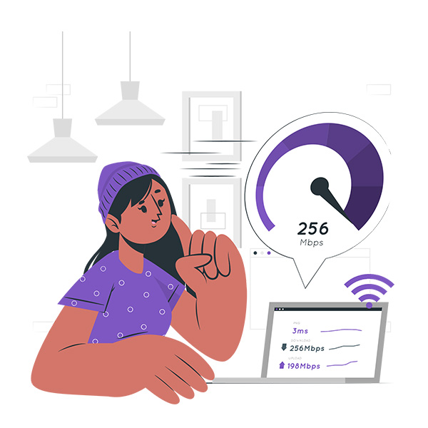 سرعت سایت شرکتی