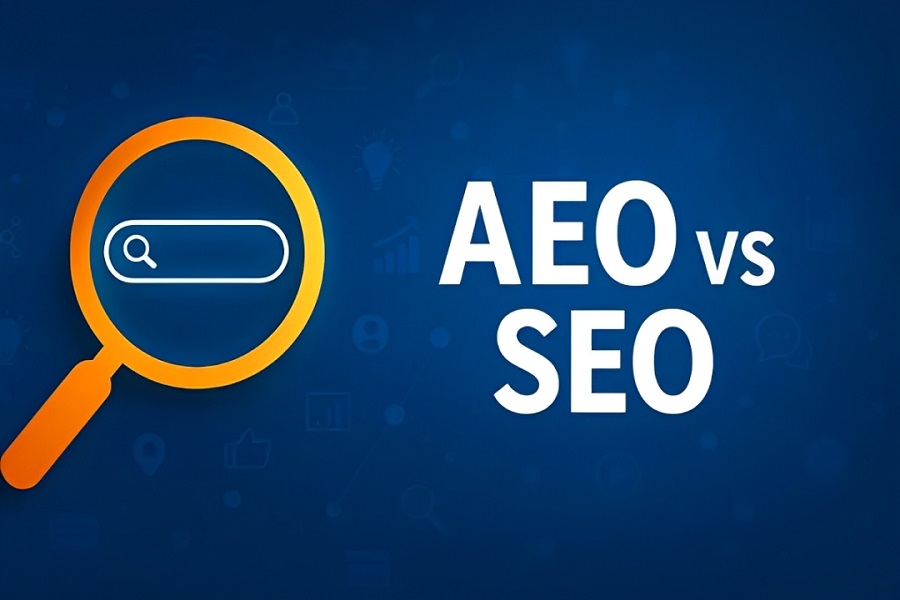 مقاسه SEO با AEO