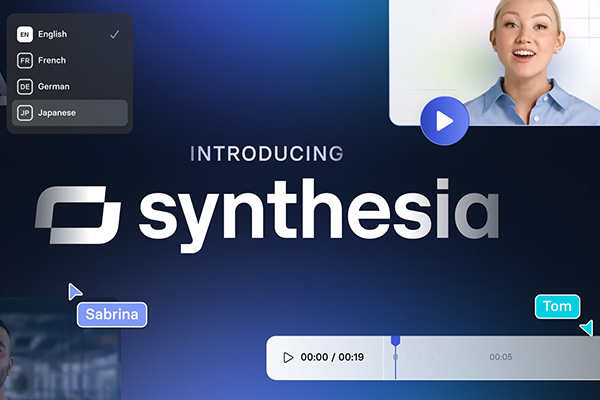ـولید محتوا تصویری با synthesia