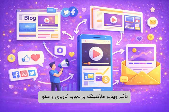 تأثیر ویدیو مارکتینگ بر تجربه کاربری و سئو