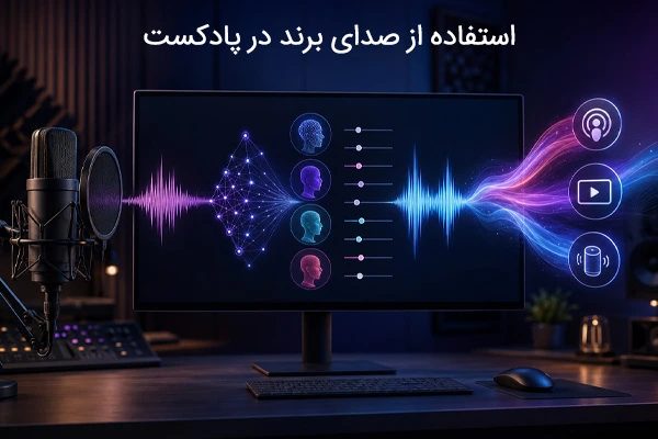 استفاده از صدای برند در پادکست